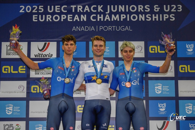 UEC TRACK JUNIORS & U23 EUROPEAN CHAMPIONSHIPS 2025 - Anadia (Portugal) -  - 15/07/2025 -  - photo Tommaso Pelagalli/SprintCyclingAgency?2025